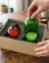 Candle bell jar hamper