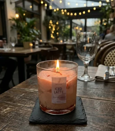 Candle ice latte (3)