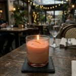Candle ice latte