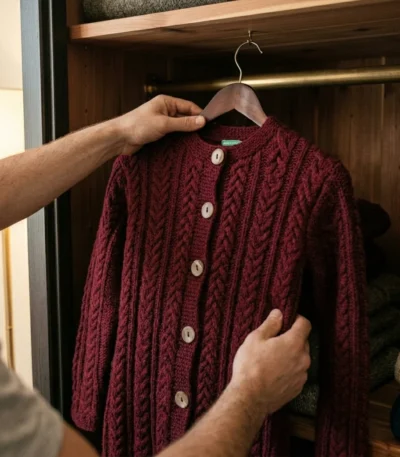 Hand Woolen Cardigan
