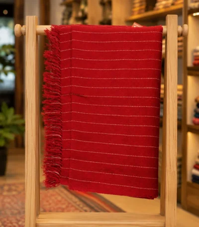 Handwoven soft warm stole (1)