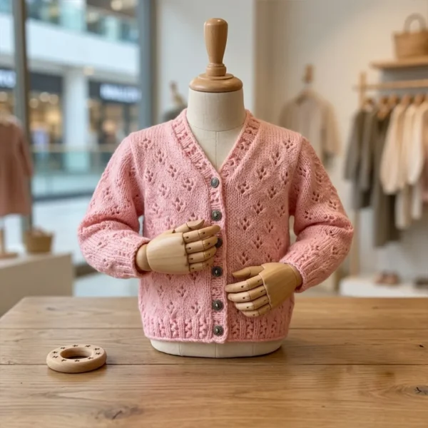 Hand woolen kids sweater (3)