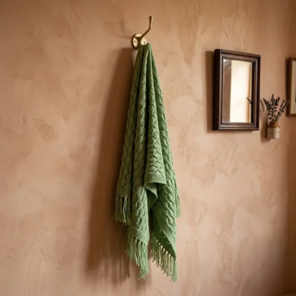 Handknitted stole