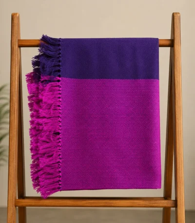 Handwoven Stole Mix Wool (3)