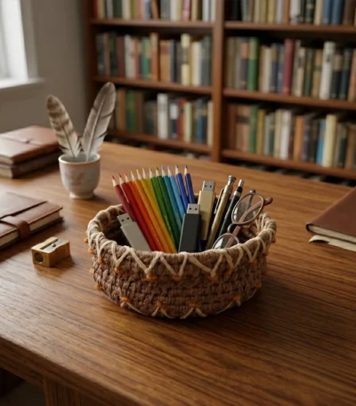 Pine pen key Basket (2)