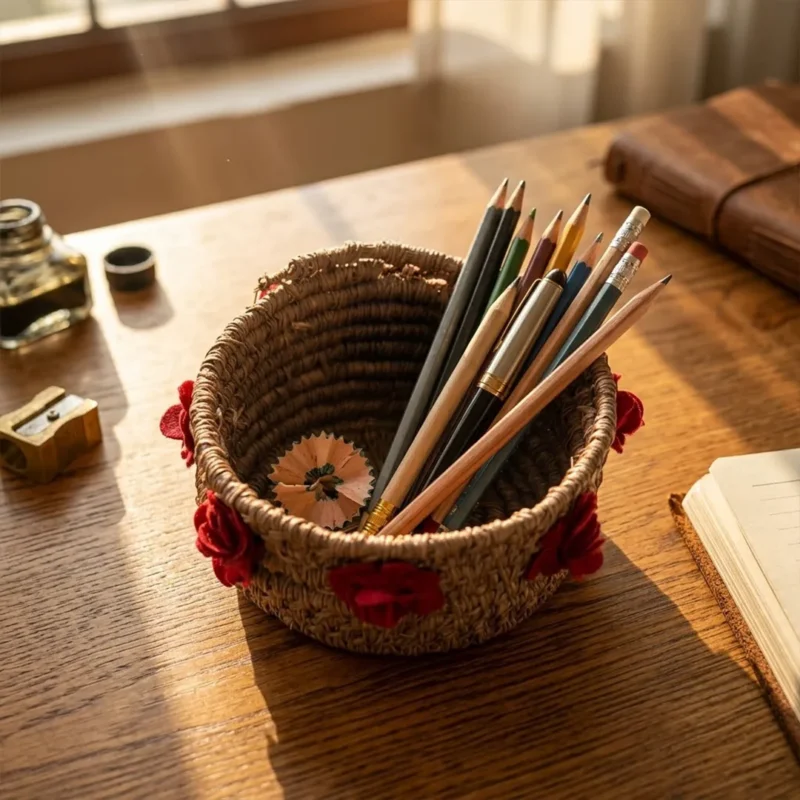 Pine trinket basket (2)
