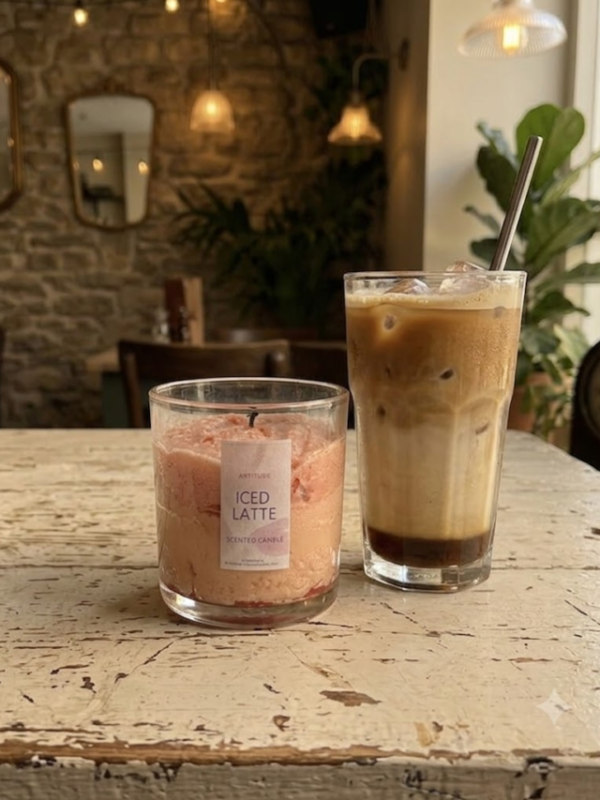 Chilled & Dreamy — Iced Latte Candle 🧊☕
