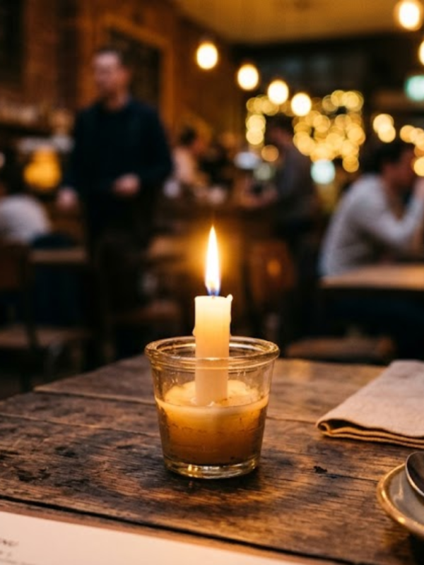 Café Glow — Warm Vanilla Latte Soy Candle