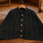 handknitted poncho