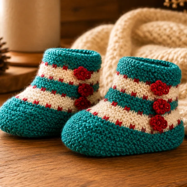 women's knit booties