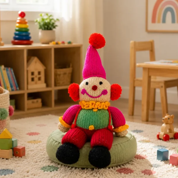 Mr. Joker Crochet Plush Toy