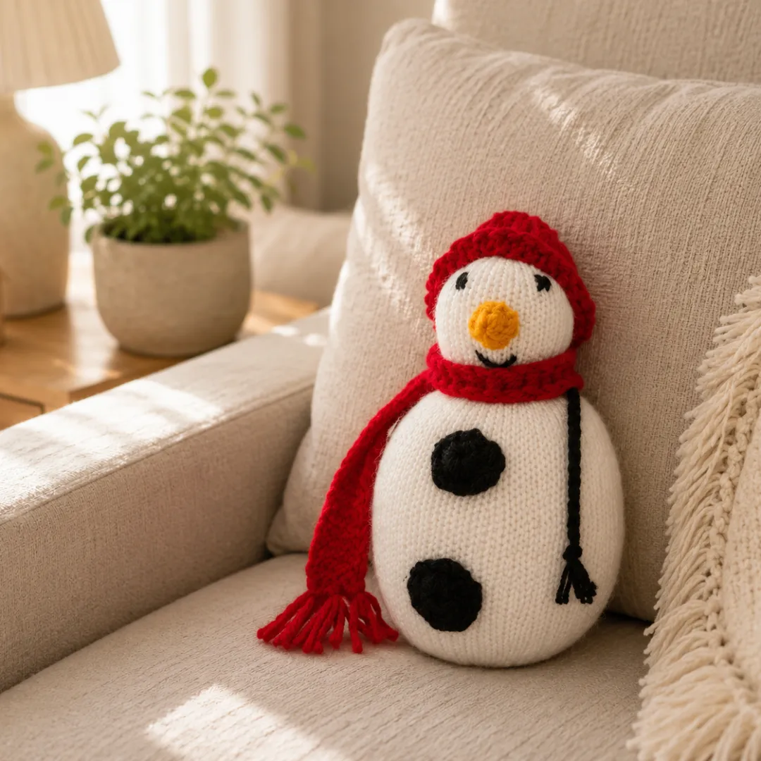 crochet snowman plushie handmade holiday soft toy crochet snowman plushie handmade holiday soft toy
