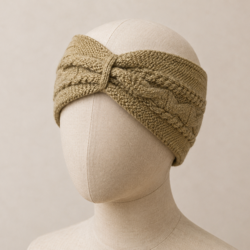 Premium Hand Knit Ear Warmer Headband