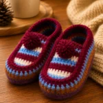 handmade woolen booties