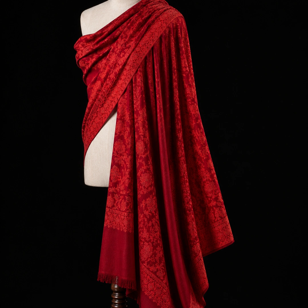 red pashmina shawl red pashmina shawl