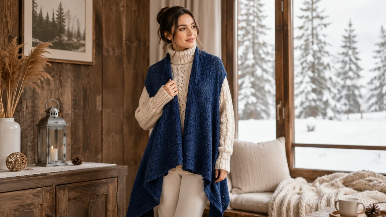 Draped Waistcoat