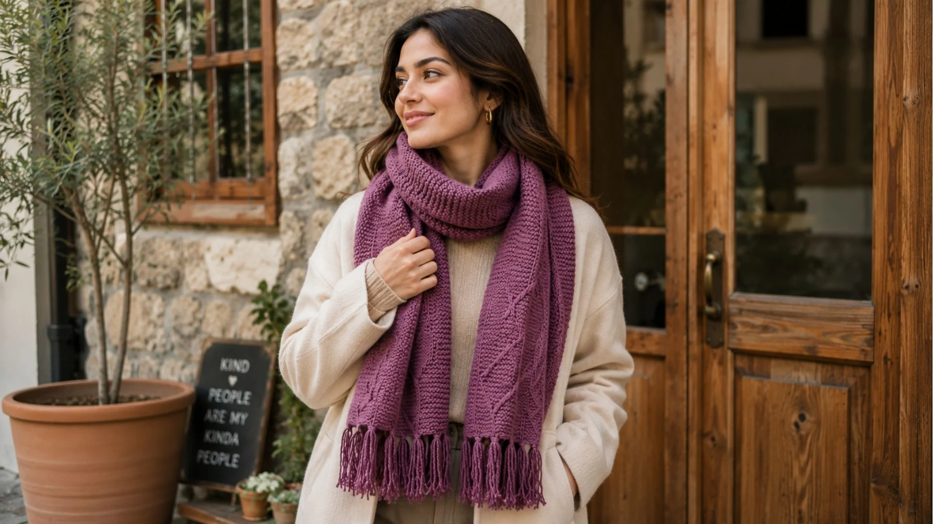Hooded Muffler for Women