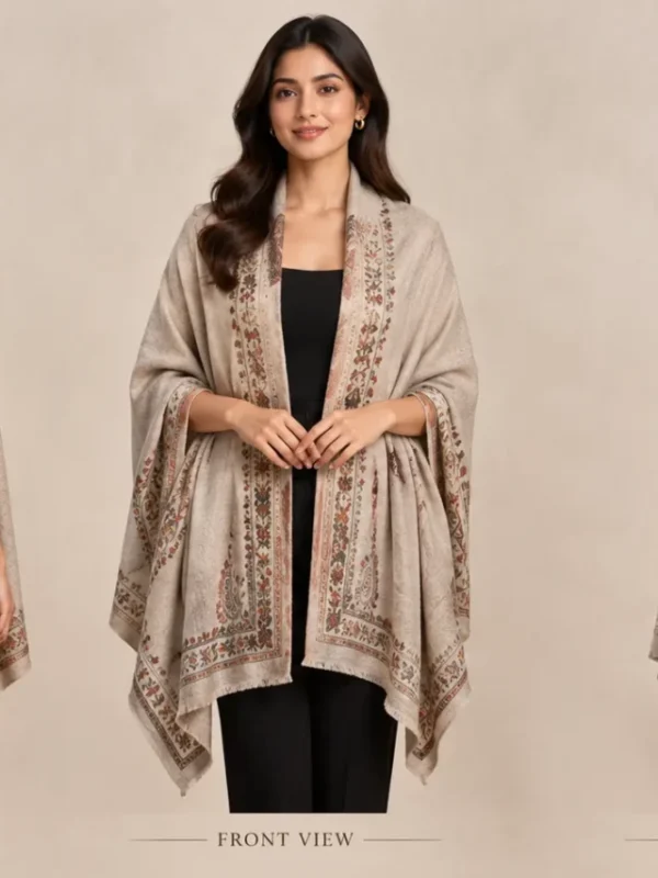 Pashmina Into a Shrug